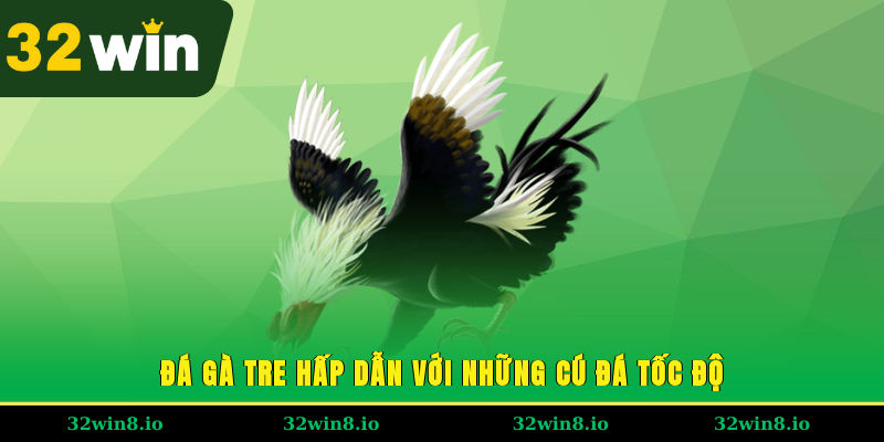 Đá Gà Tre 32WIN – Trải Nghiệm Đỉnh Cao Cho Người Chơi 3 Đá gà tre hấp dẫn với những cú đá tốc độ